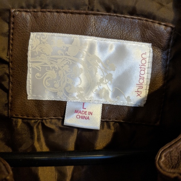 Brown studded Jacket - Picture 7 of 7